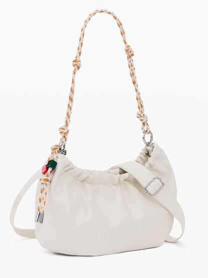 Desigual Half Logo Waverly, borsa tote beige da donna