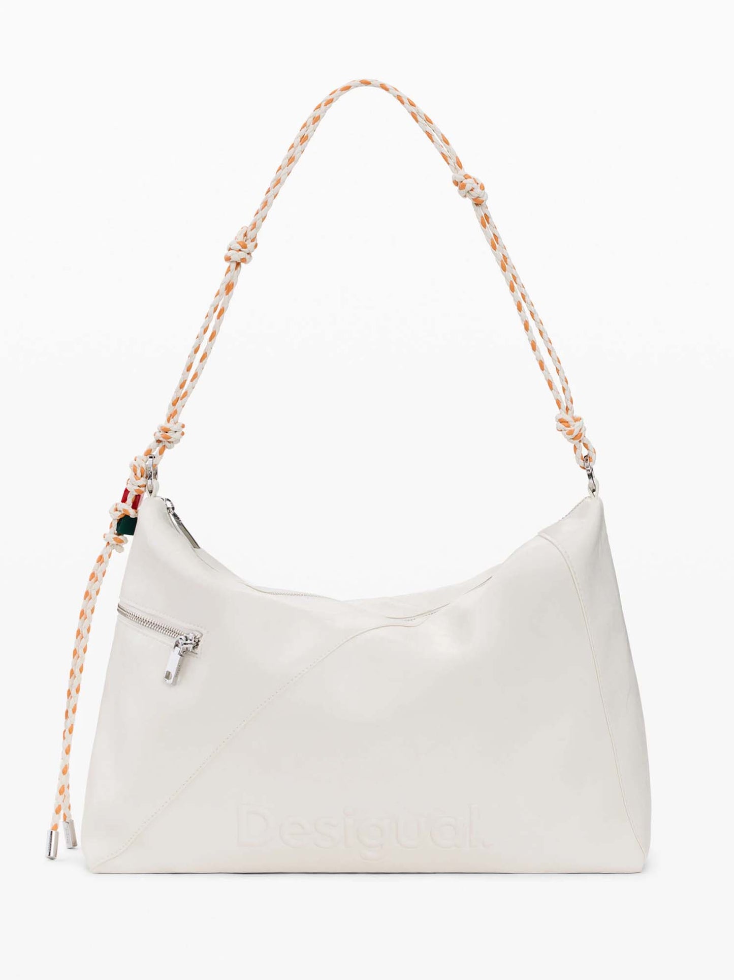Borsa a tracolla Desigual nude da donna adulto in similpelle