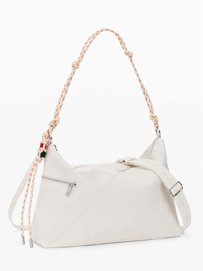 Borsa a tracolla Desigual nude da donna adulto in similpelle
