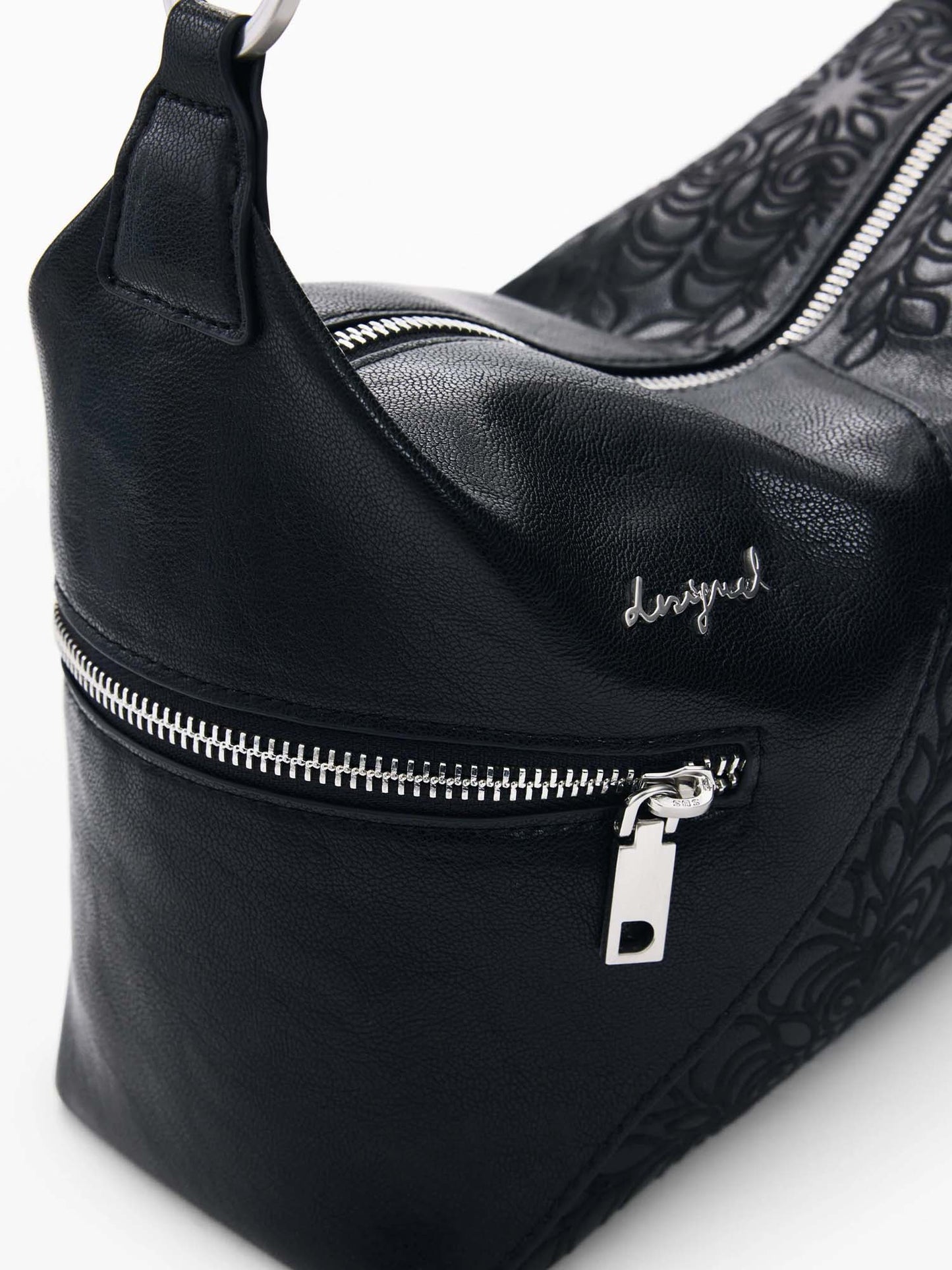 Desigual borsa da donna adulto nera elegante e funzionale