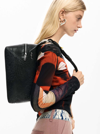 Desigual borsa da donna adulto nera elegante e funzionale