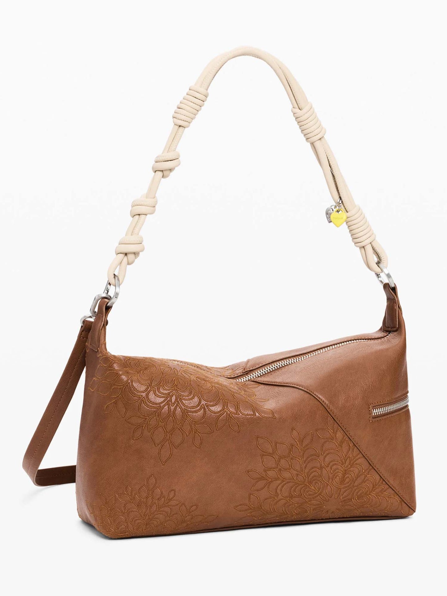 Borsa beige Desigual da donna adulto per la primavera-estate