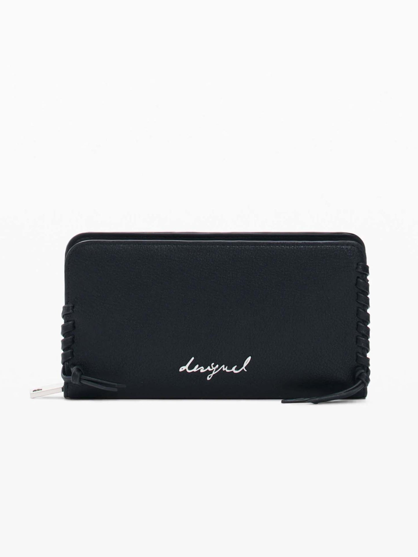 Portafoglio da donna adulto Desigual nero dallo stile unico