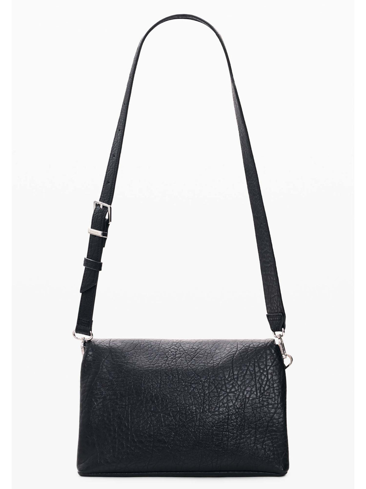 Desigual Half Logo, borsa da donna nera
