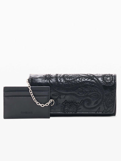 Desigual Siroco, portafoglio da donna nero