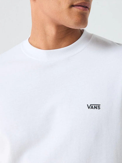 Vans t-shirt maniche corte uomo bianca, modello VN000R9X