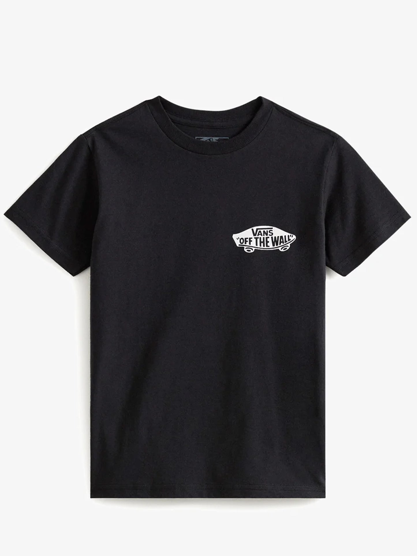 T-shirt maniche corte Vans nera per bambino unisex