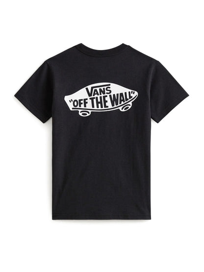 T-shirt maniche corte Vans nera per bambino unisex