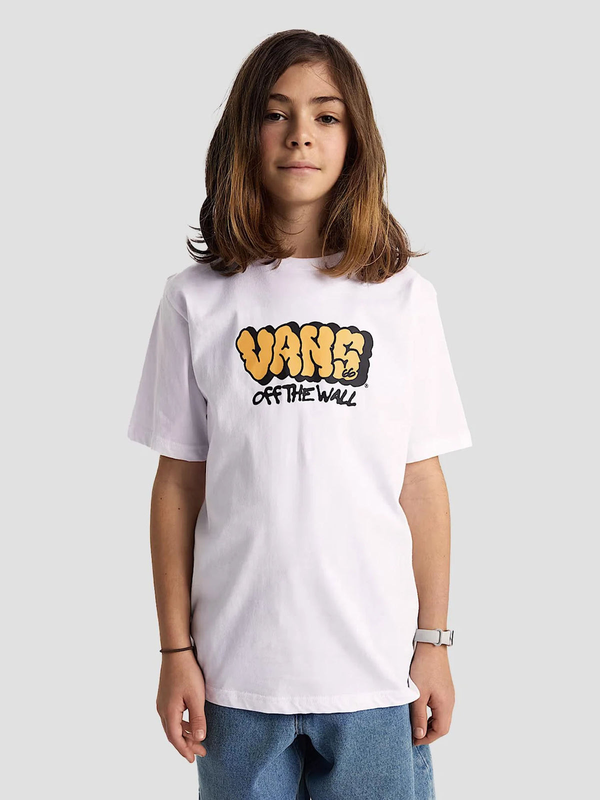 Vans t-shirt mm da bambino/a bianco