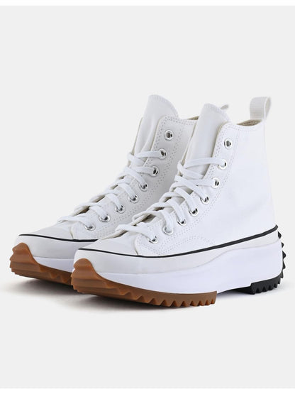 Converse run star hi sneakers da donna bianco