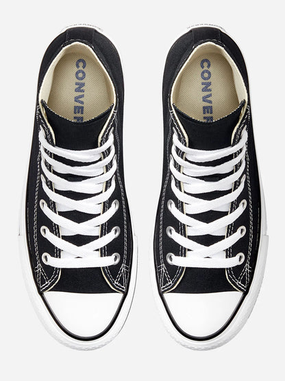 Sneakers Converse Chuck Taylor platform da donna nere