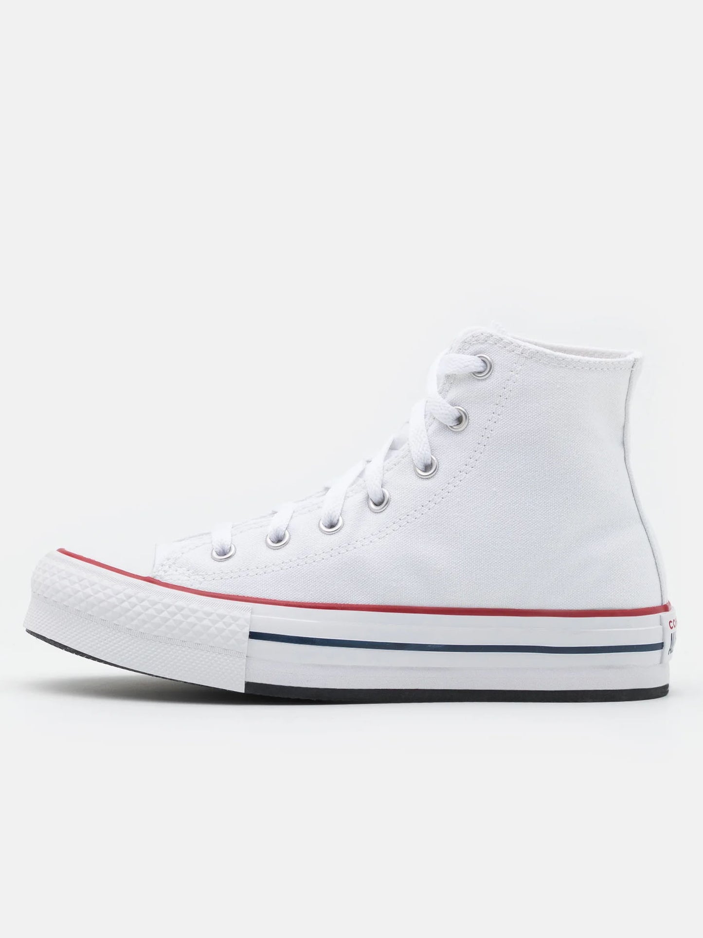 Sneakers platform Converse bianche da donna casual