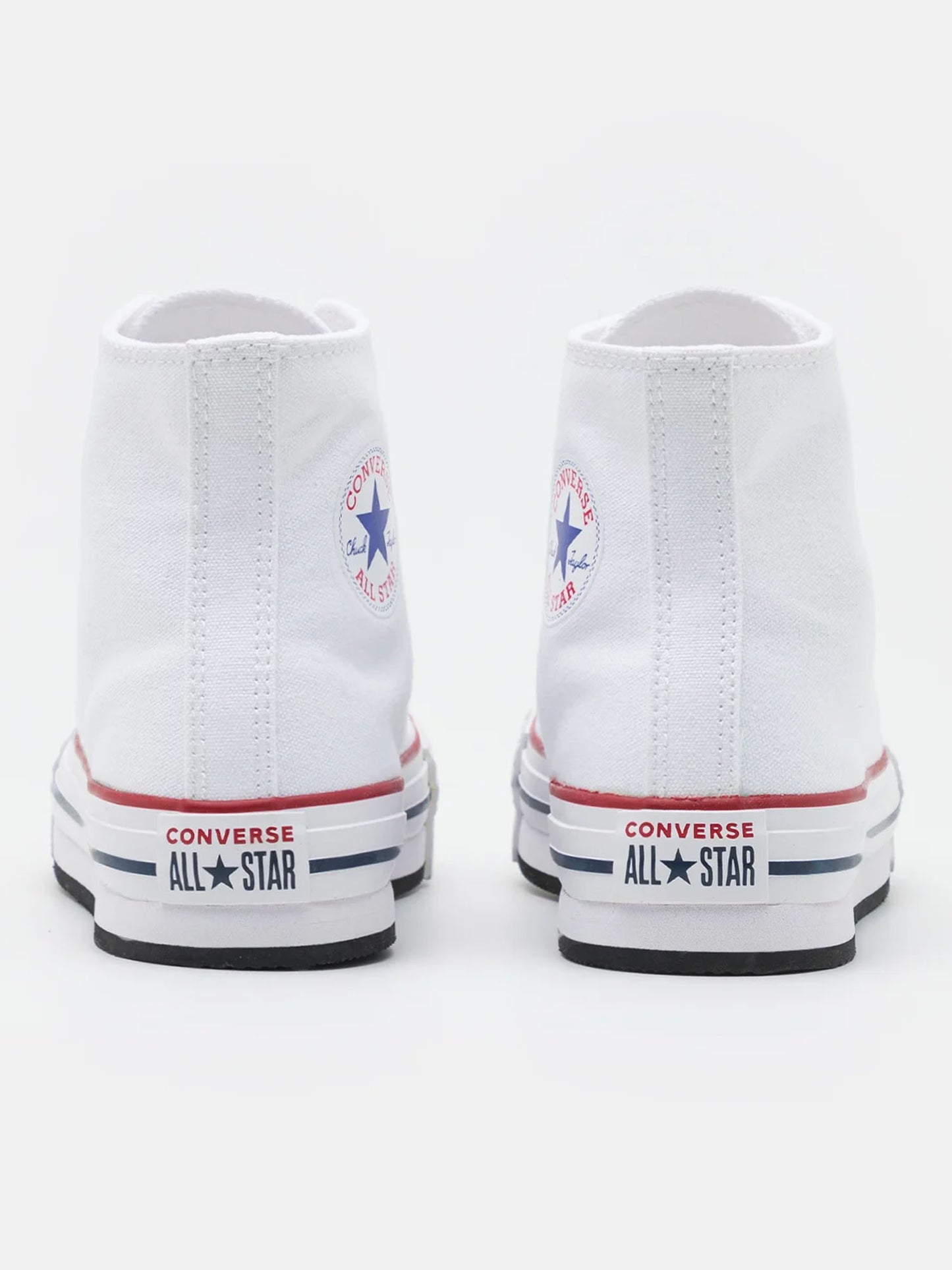 Sneakers platform Converse bianche da donna casual