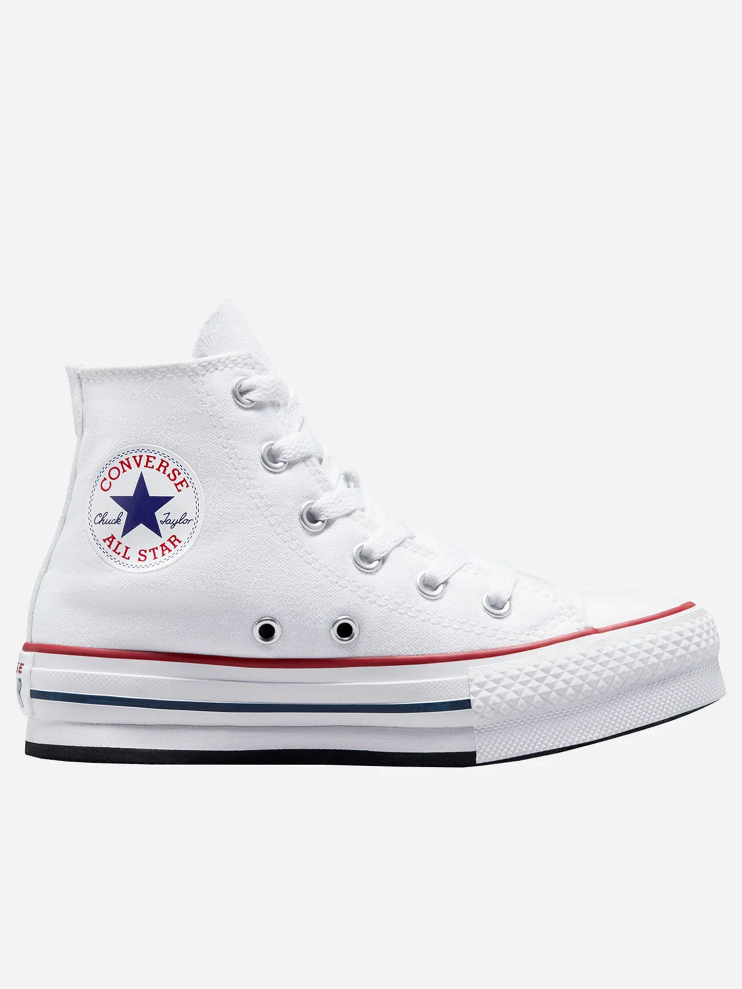 SNEAKERS PLATFORM CONVERSE DA BAMBINA BIANCO