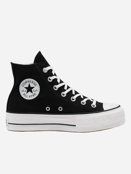 SNEAKERS CONVERSE PLATFORM DONNA NERO