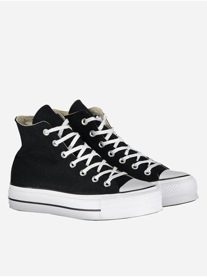SNEAKERS CONVERSE PLATFORM DONNA NERO