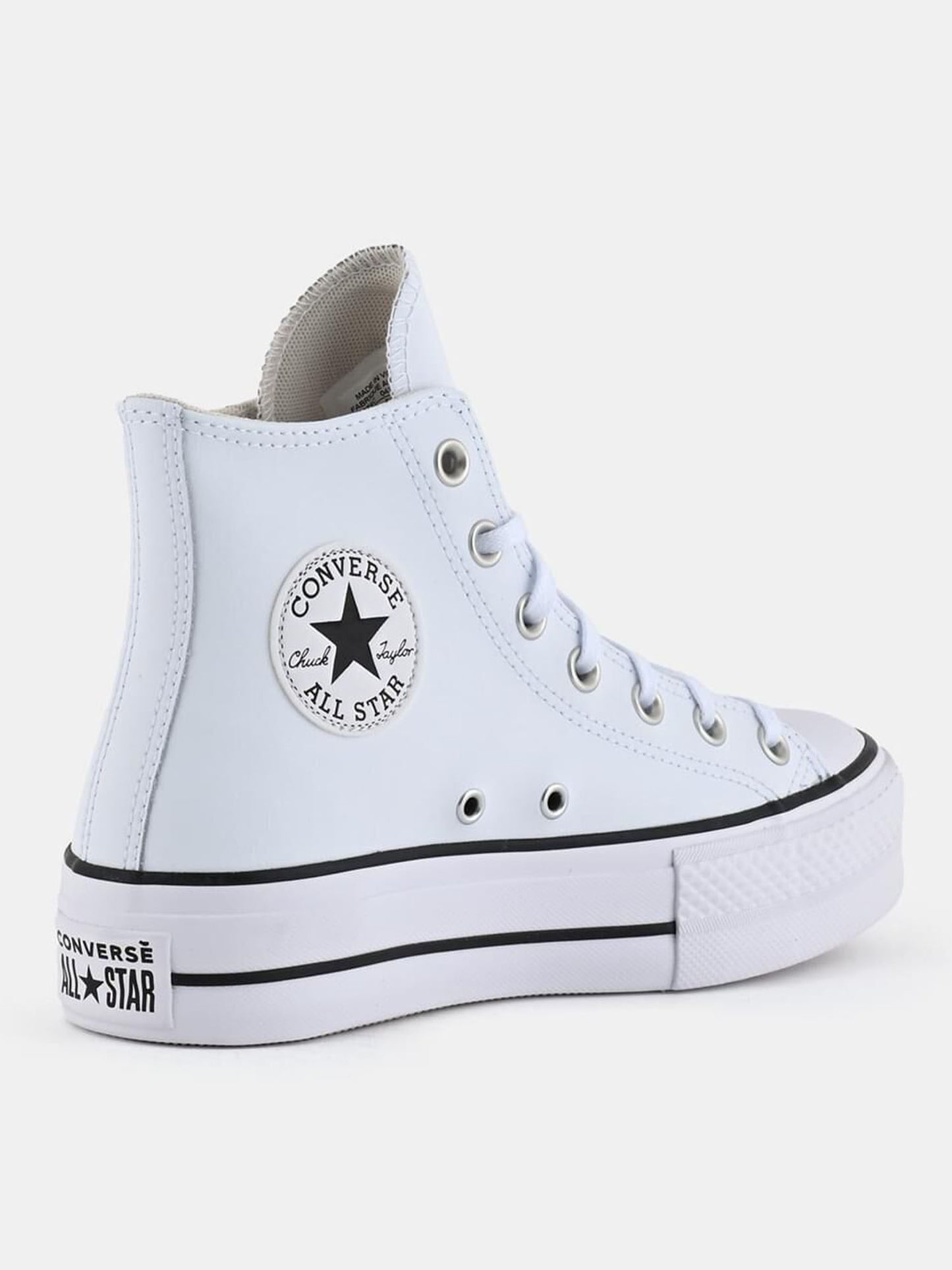 CONVERSE LIFT LEATHE - BIANCO