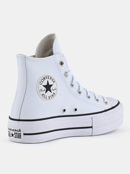 CONVERSE LIFT LEATHE - BIANCO