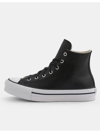 SNEAKERS CONVERSE CHUCK TAYLOR LIFT HIGH TOP DONNA NERO