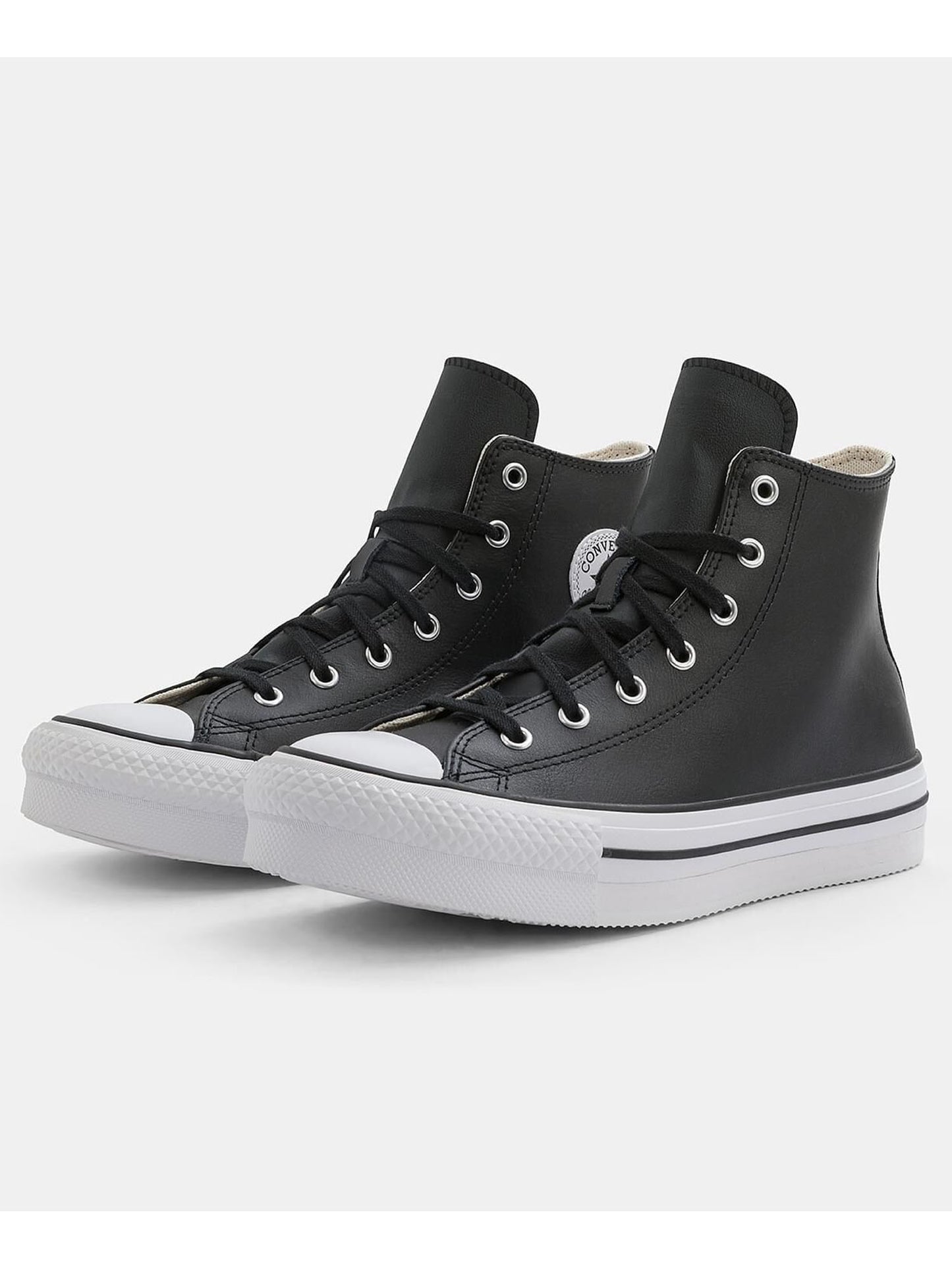SNEAKERS CONVERSE CHUCK TAYLOR LIFT HIGH TOP DONNA NERO