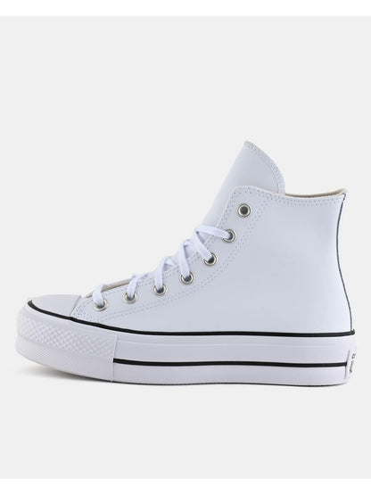 SNEAKERS CONVERSE CHUCK TAYLOR LIFT HIGH TOP DONNA BIANCO