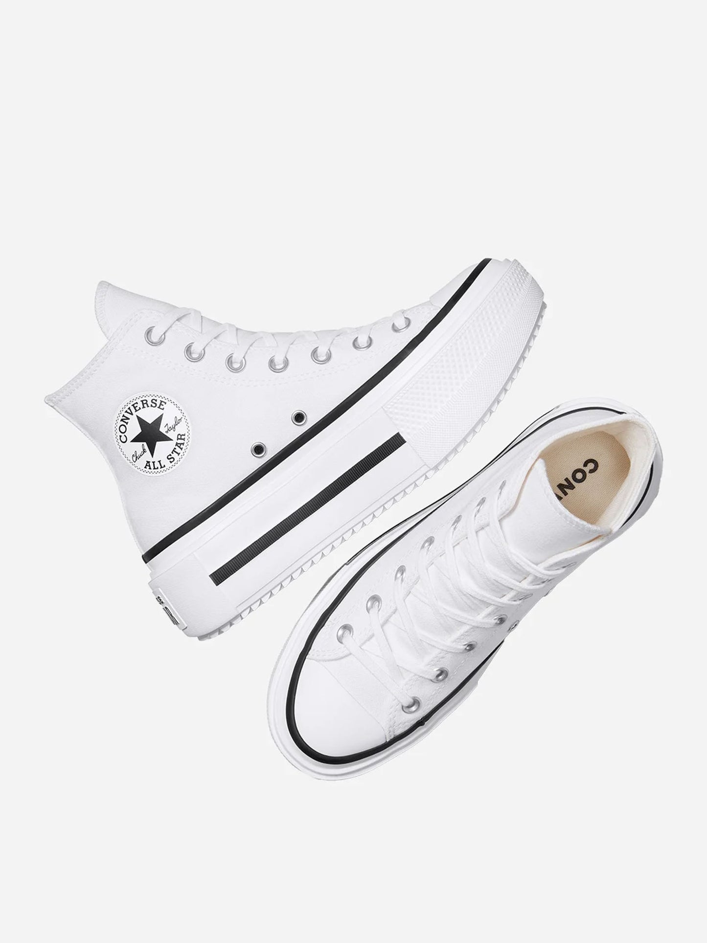 Sneakers Converse donna bianche dallo stile casual intramontabile