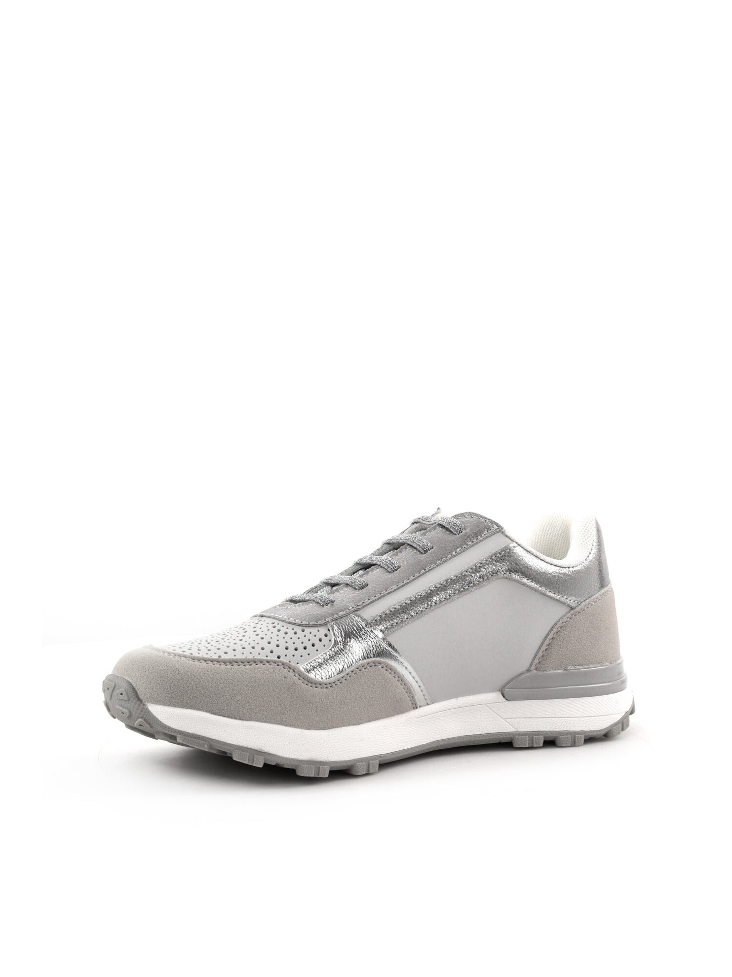 Tiglio Ramblas, sneakers donna dal design sofisticato in argento