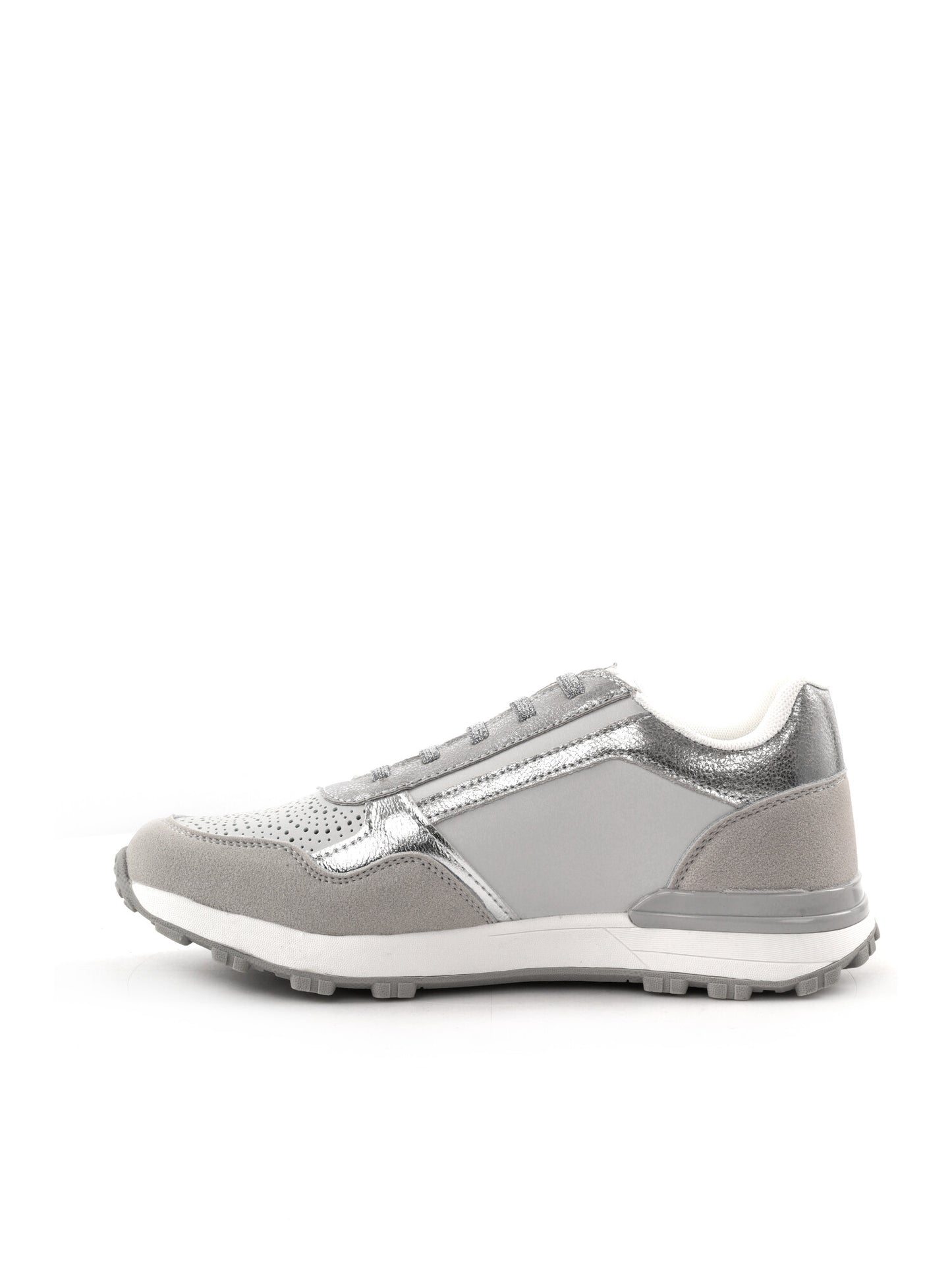 Tiglio Ramblas, sneakers donna dal design sofisticato in argento