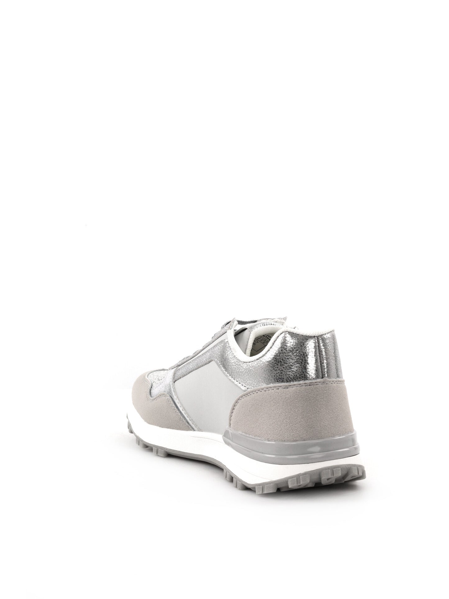 Tiglio Ramblas, sneakers donna dal design sofisticato in argento