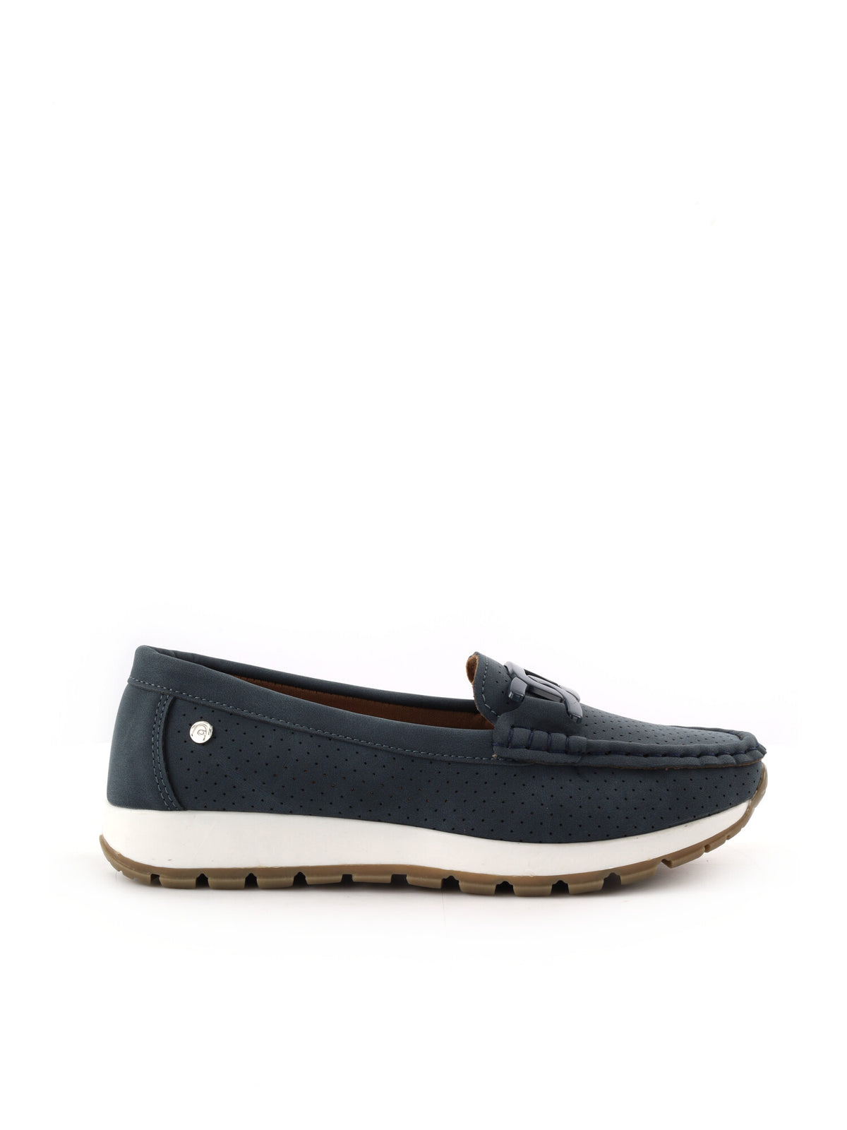 Ramblas mocassino da donna blu