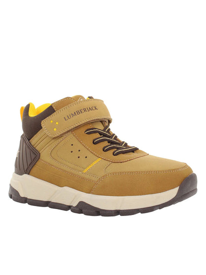 SNEAKER CRUMB LUMBERJACK DA BAMBINO GIALLO