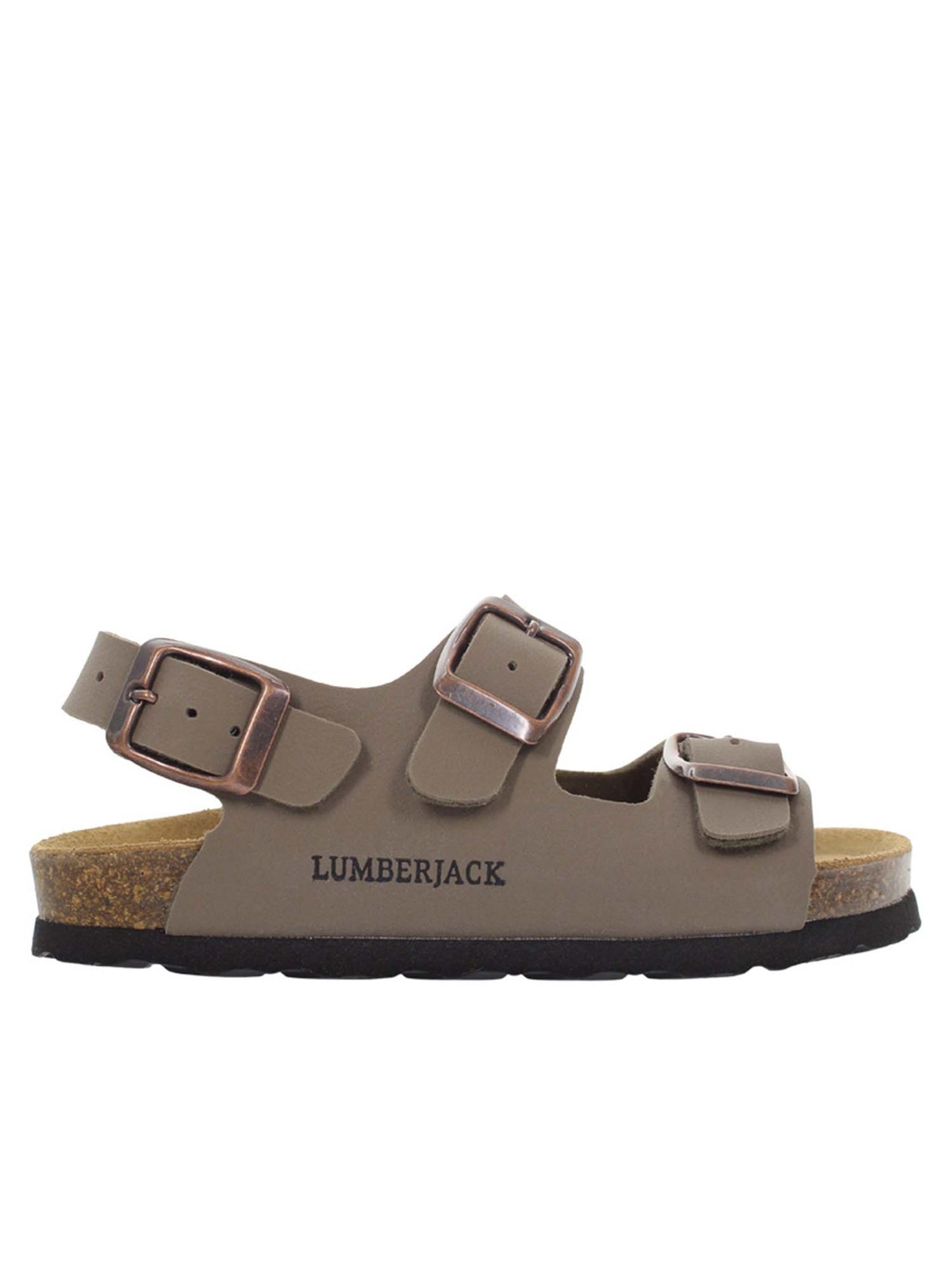Infradito Lumberjack Bing unisex bambino in colore fango