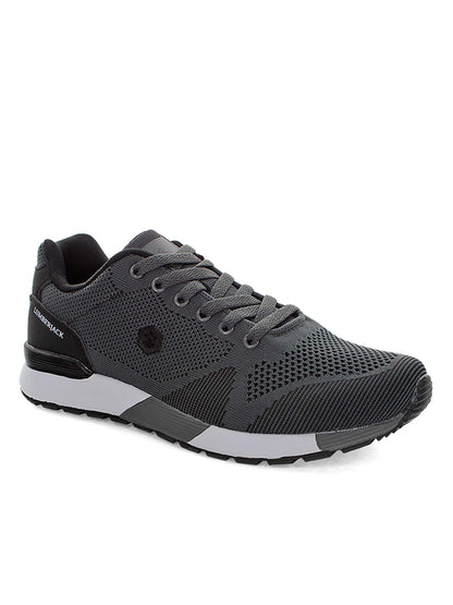 Sneakers Lumberjack Vendor uomo in tessuto grigio comode e leggere