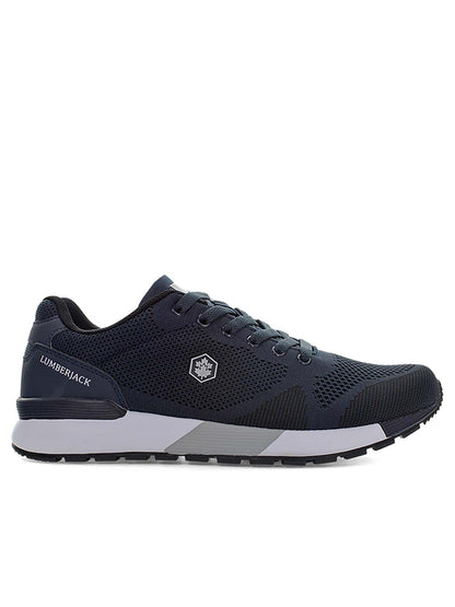 Sneakers Lumberjack Vendor uomo blu dal design sportivo e confortevole