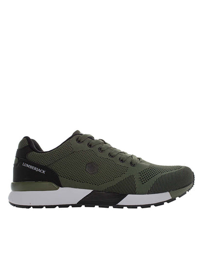 Sneakers Lumberjack Vendor da uomo in verde, comode e resistenti