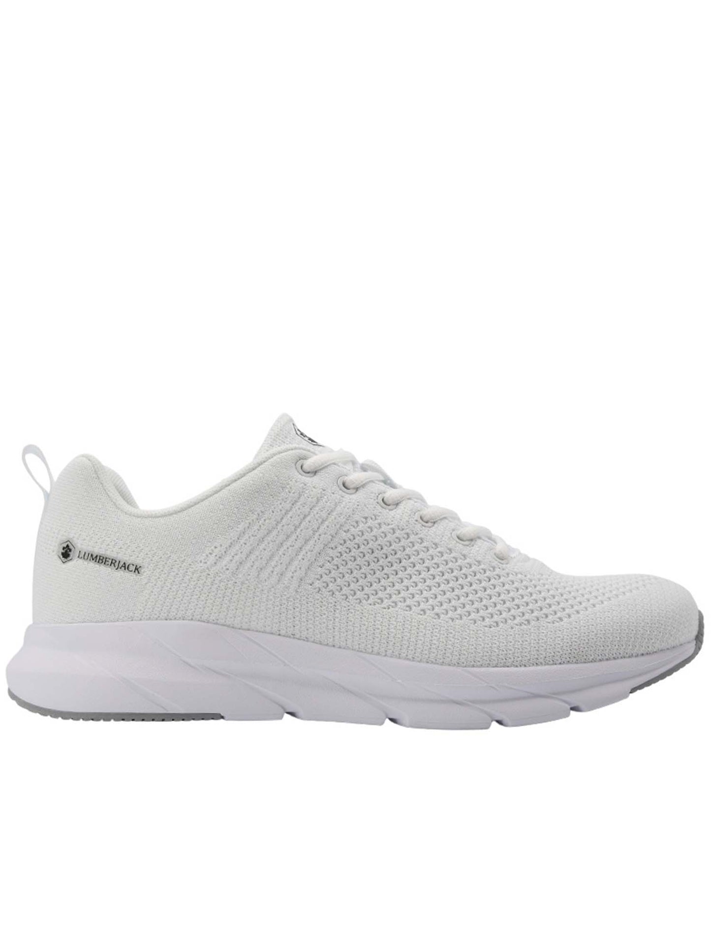 Sneakers Lumberjack Connect da uomo in bianco pulito