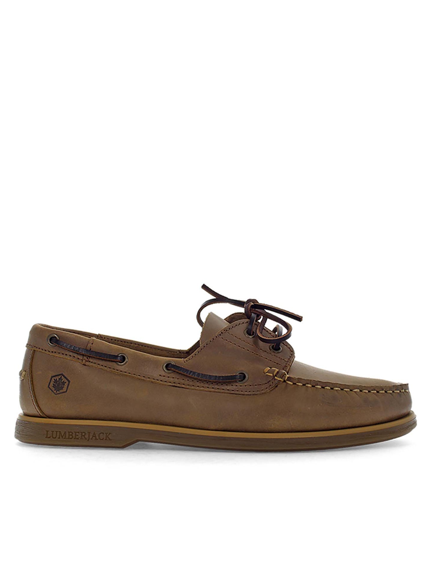 Lumberjack Navigator, scarpe da barca uomo color tan