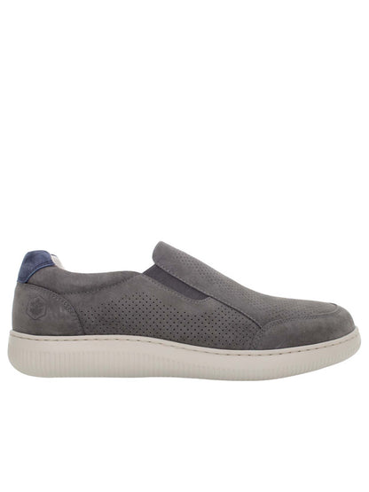 Lumberjack Evo, slip on uomo in grigio versatile e comodo