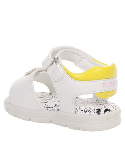 Lumberjack Whippy, infradito unisex bambino bianca per la primavera-estate