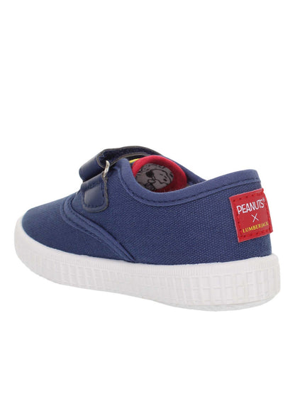 Lumberjack Bee, slip on unisex bambino blu