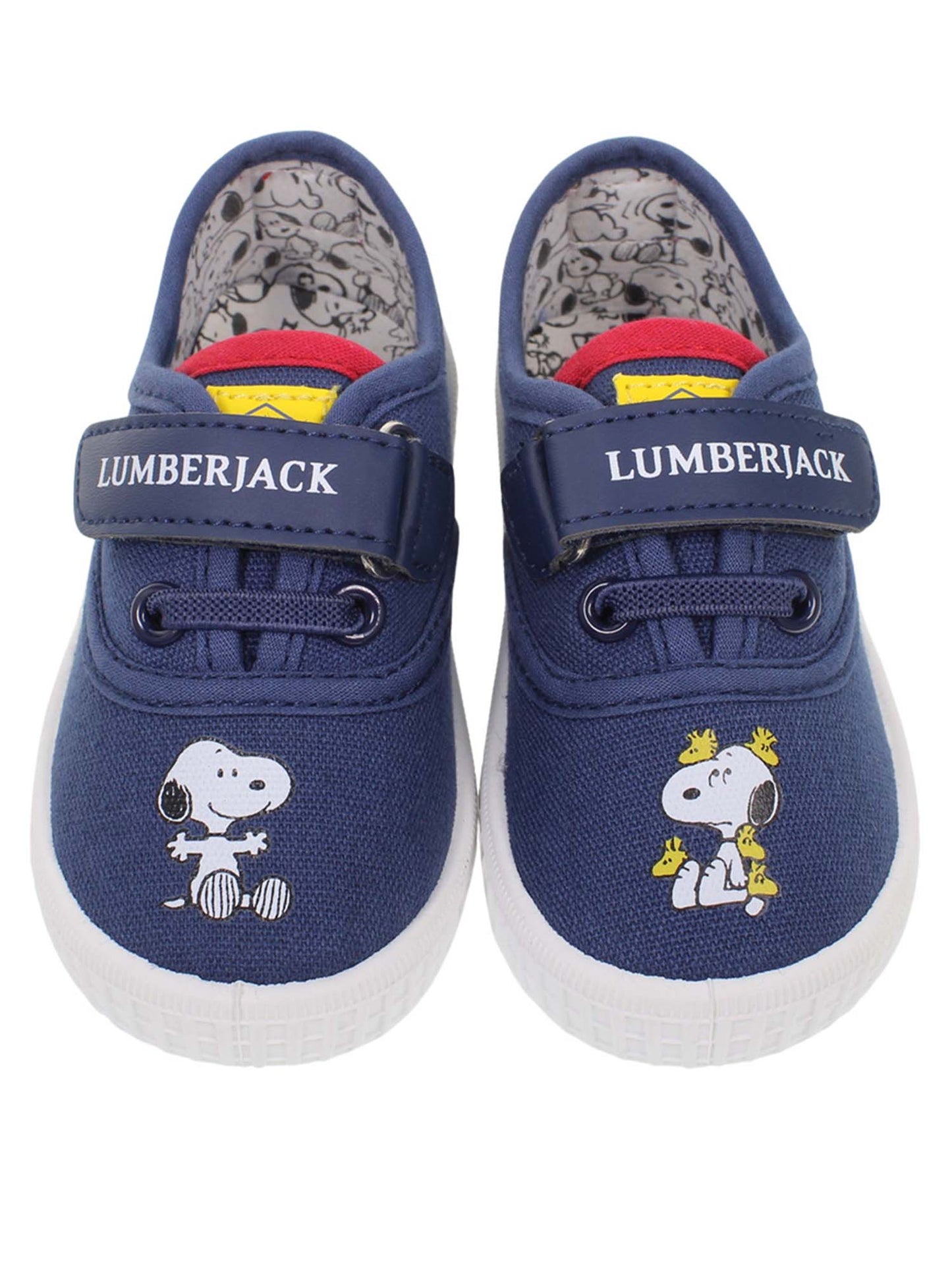 Lumberjack Bee, slip on unisex bambino blu