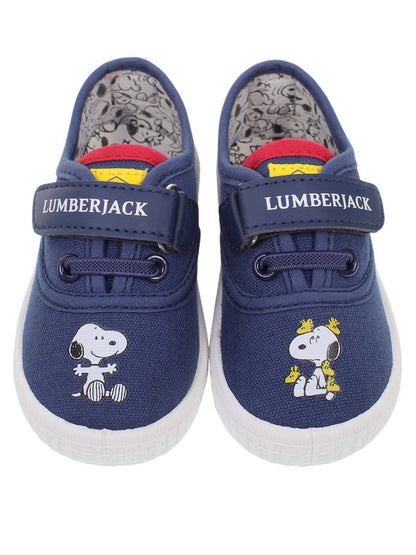 Lumberjack Bee, slip on unisex bambino blu