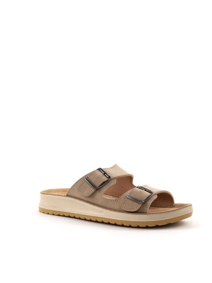 Ciabatte Tiglio 6542 donna beige per la primavera-estate