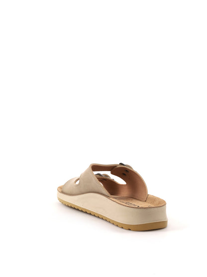 Ciabatte Tiglio 6542 donna beige per la primavera-estate