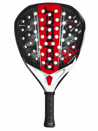 Babolat tech. viper racchette padel da unisex nero rosso
