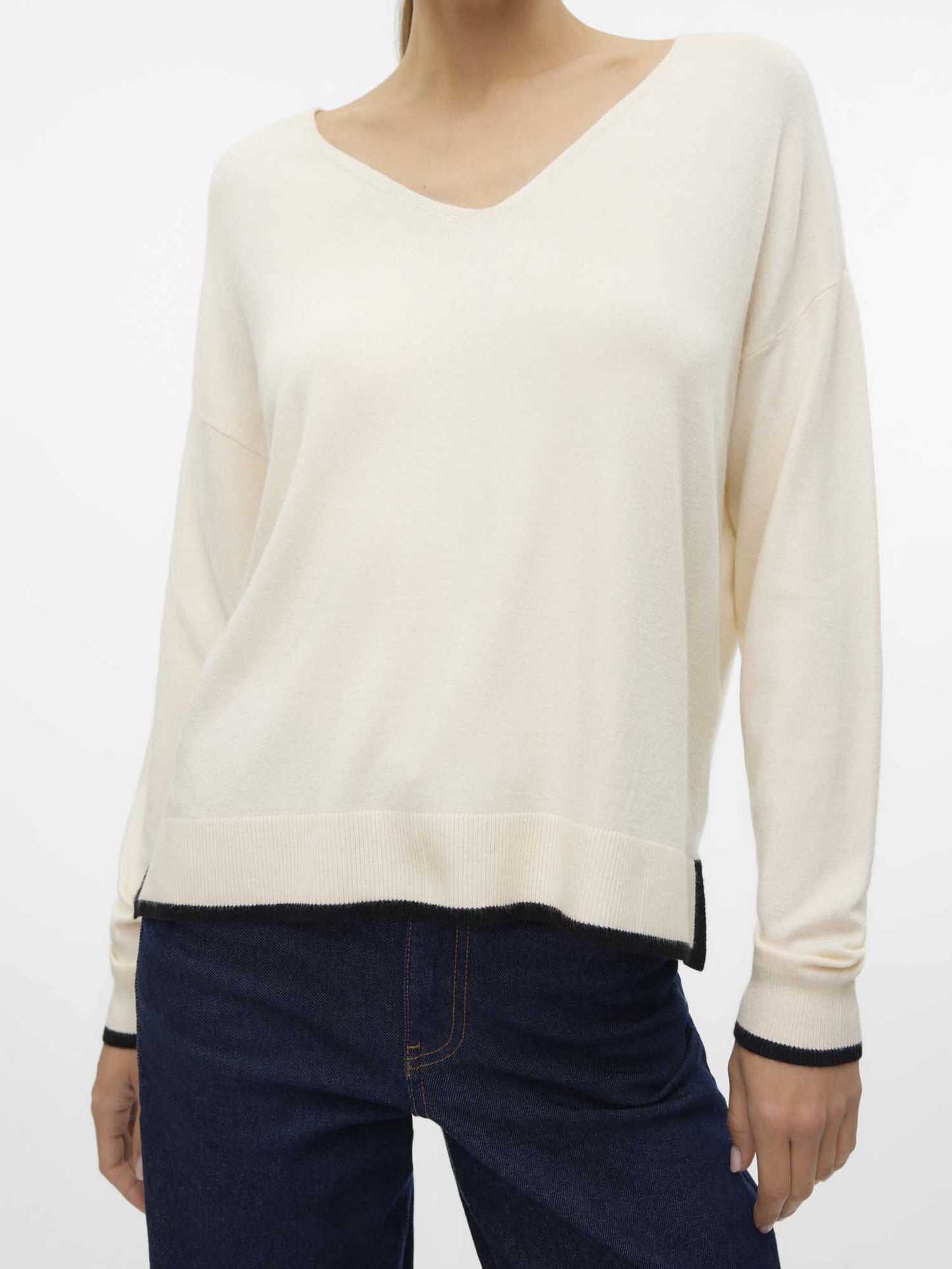 PULLOVER BREEZE VERO MODA DA DONNA PANNA