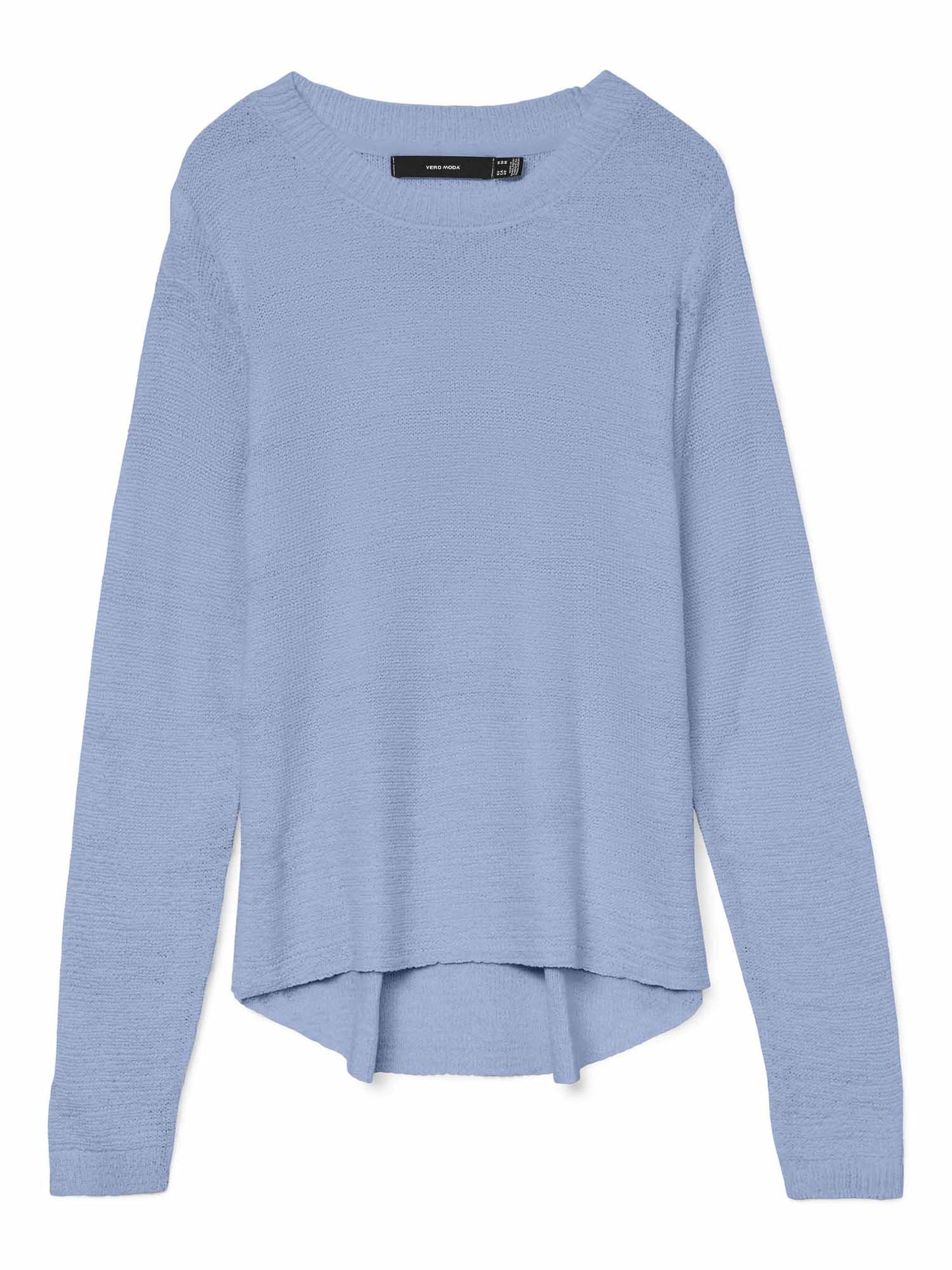 Vero Moda Vmnuevocharity, pullover girocollo donna azzurro casual