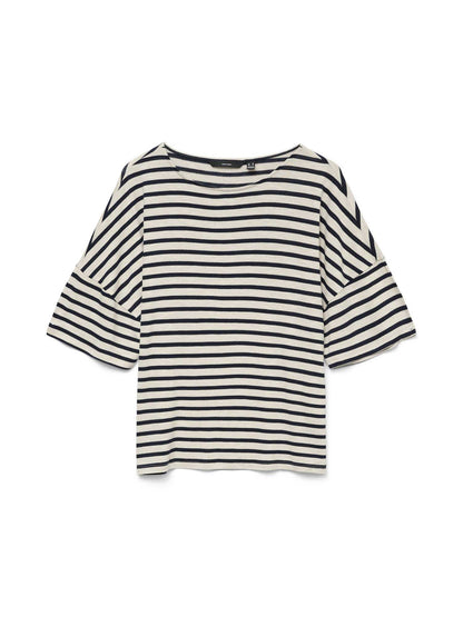 VERO MODA HOLLY - BIANCO-BLU