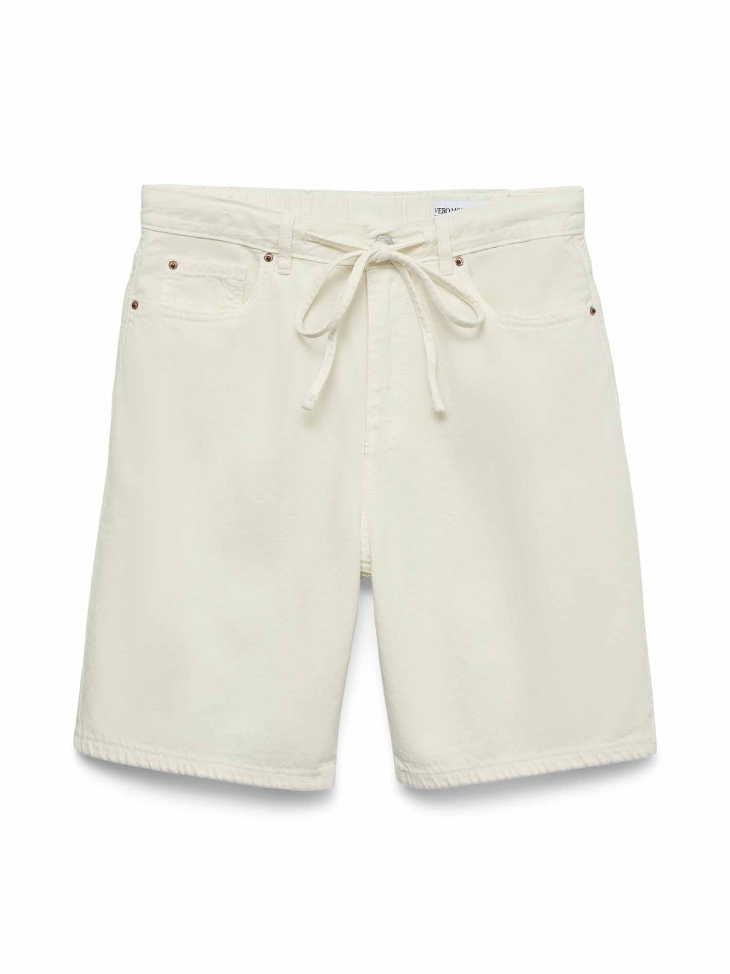 Shorts donna Vero Moda Villa in beige per la Primavera-Estate