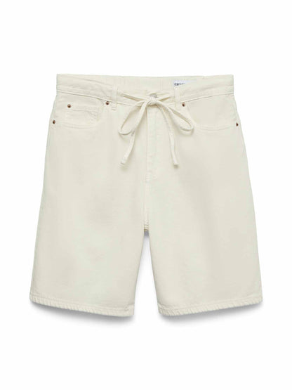 Shorts donna Vero Moda Villa in beige per la Primavera-Estate